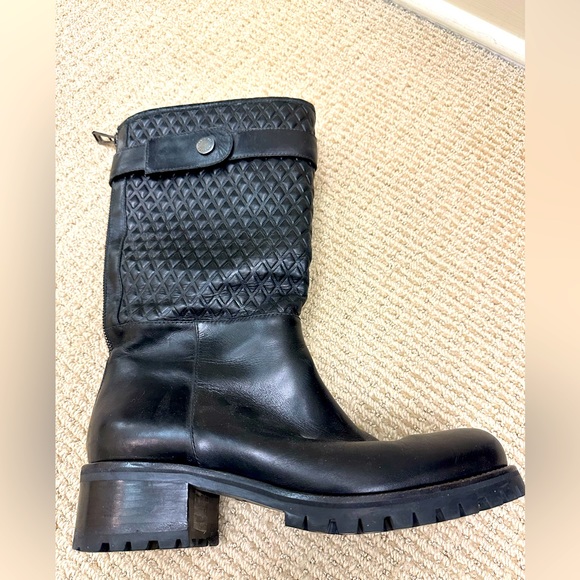 Belstaff Black Boots - Picture 1 of 7